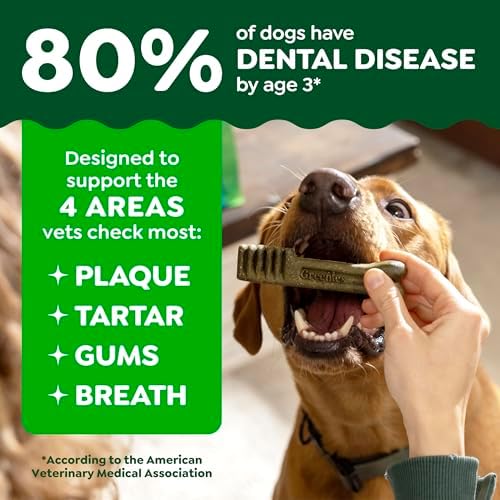Greenies Large Natural Dental Dog Treats, Original Flavor, 4 Count - Image 4