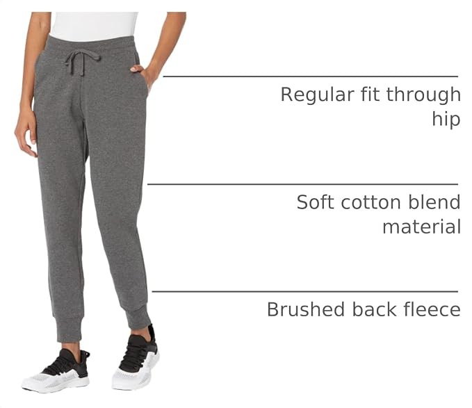 Amazon Essentials Women's Fleece Jogger Sweatpant (Available in Plus Size) - Image 4