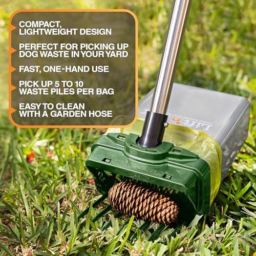 Neater Pet Brands Lift N' Bag Dog Pooper Scooper with 31" Pole, 195 Bags - Image 4