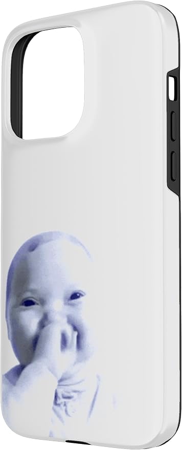 AI Baby Holding Laugh Meme Case for iPhone 15 Pro Max - Image 2
