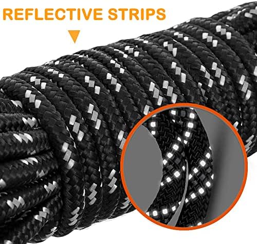 Extra Long Cat Leash for Yard, 15M/50FT Lightweight Outdoor Cat Leash Long Light Extension, Long Thin Lead for Rabbits, Kitten, Puppy and Small Animals - Image 5