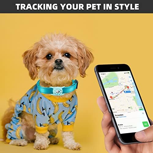 Reflective Dog Collar, Compatible with AirTag, Nylon Pet Cat Puppy Collar for Small, Medium, Large, and Extra Large Dogs - Image 4