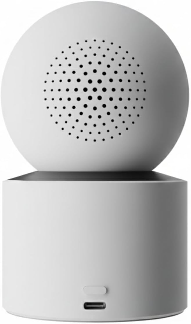 XIAOMI Smart Camera C302, 2K/3MP Indoor Security Camera, Physical Lens Shield, AI Human/Pet/Baby Cry Detection, 360° View, Full-Color Night Vision, Wi-Fi 6, Works w/Alexa & Google Assistant, 1pack - Image 2