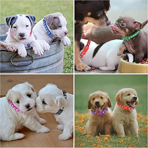 12 Pack Puppy Collars for Litter Adjustable Puppy ID Collars - Image 6