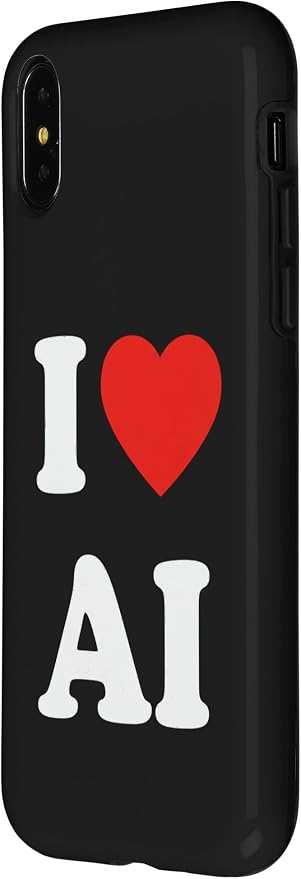 I AI Stem Lover AI Tech Enthusiast Case for iPhone X/XS - Image 2