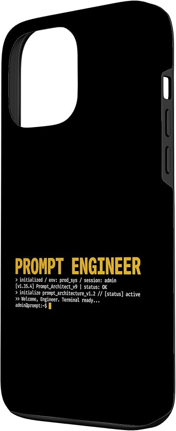 Prompt Engineer Terminal Screen AI Developer Software Coder Case for iPhone 13 Pro Max - Image 2