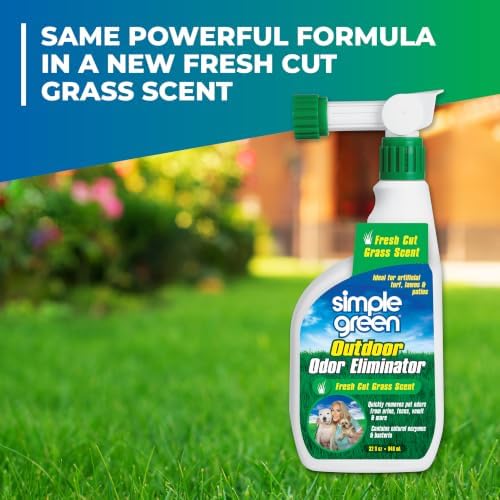 Simple Green Outdoor Odor Eliminator Fresh Cut Grass Scent 1 Gal + 32 oz - Image 3
