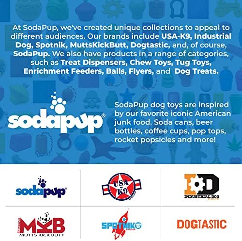 SodaPup Flower Pot – Durable Dog Treat Dispenser & Chew Toy Made in USA from Non-Toxic, Pet Safe, Food Safe Rubber Material for Mental Stimulation, Problem Chewing, Calming Nerves, & More - Image 6