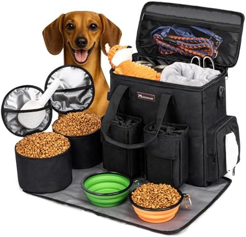 Dog Travel Bag, Airline Approved Pet Carrier for Cats and Dogs by Modoker