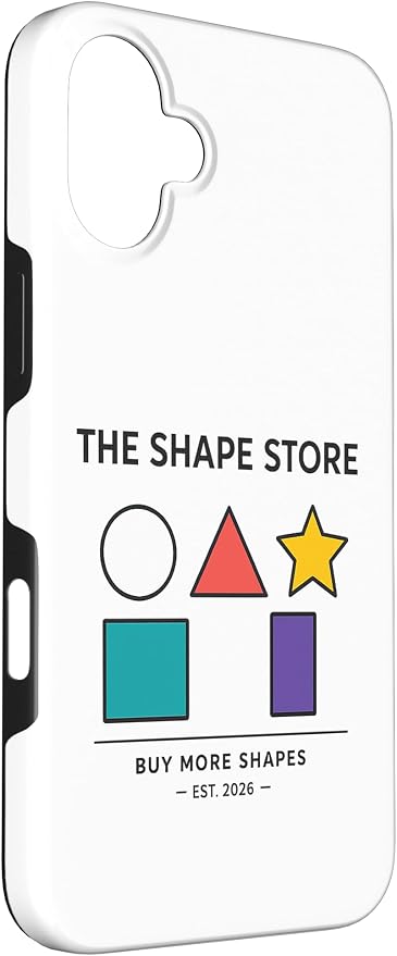 The Shape Store Funny Viral Meme from 2026 AI Humor Case for iPhone 16 Plus - Image 3