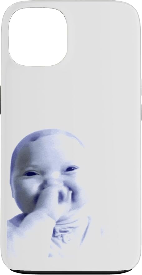 AI Baby Holding Laugh Meme Case for iPhone 13 by Unknown
