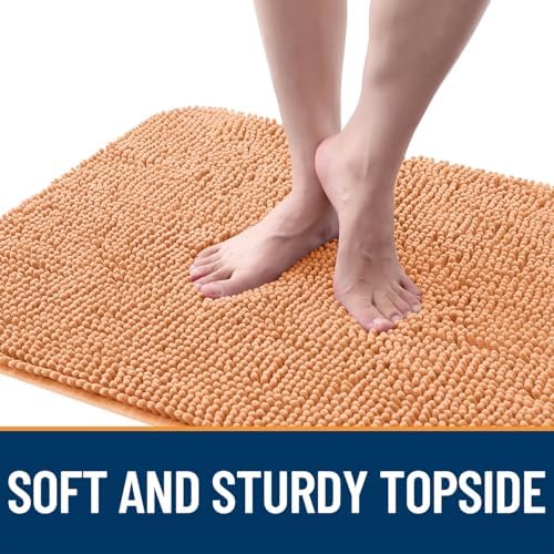 OLANLY Dog Door Mat for Muddy Paws 47x24, Super Absorbent Chenille Mud Mat - Image 4