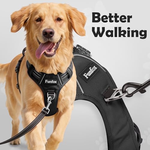 Funfox Dog Harness Small Sized Dog, No Pull Pet Vest with Front Clip - Image 2