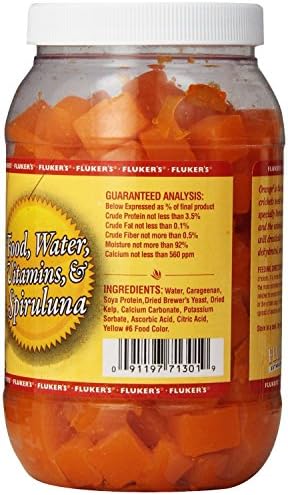 Fluker's Orange Cube Complete Cricket Diet, Gut Load Food for Feeder Insects and Live Crickets, Provides Vitamins, Minerals, and Hydration, 12 oz - Image 3