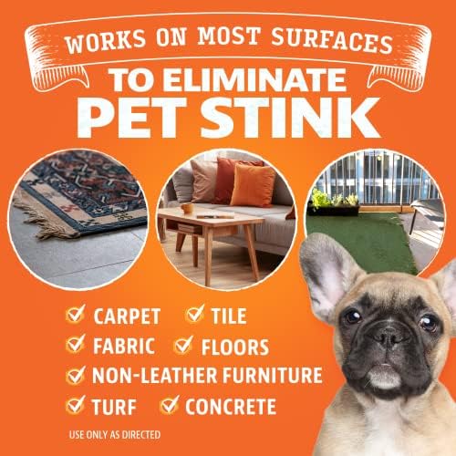Angry Orange Pet Odor Eliminator for Dog and Cat Urine, Carpet Stains, and Strong Smells – Citrus Cleaner with Natural Orange Oil – 1 Gallon - Image 3