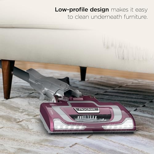 Shark Rocket Pet Plus Corded Stick Vacuum, Lightweight, Bordeaux, HV322 - Image 3