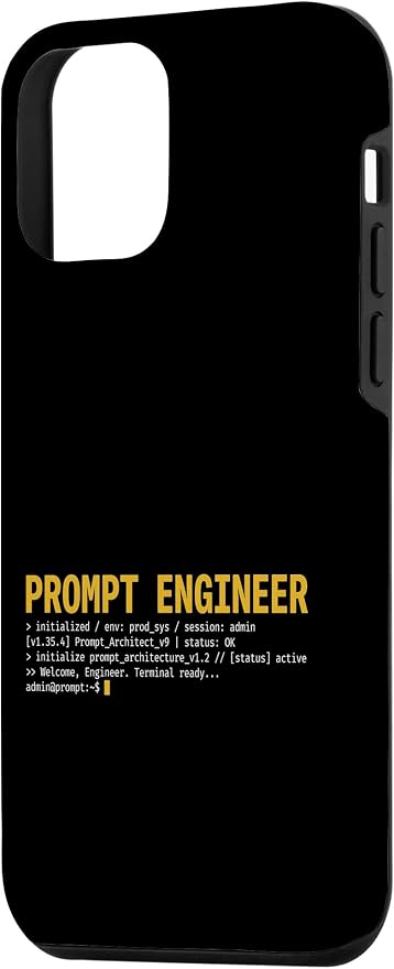 Prompt Engineer Terminal Screen AI Developer Software Coder Case for iPhone 12 mini - Image 2