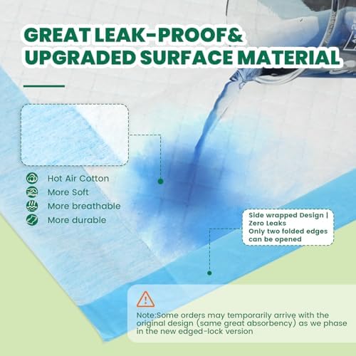 IMMCUTE Heavy Duty Puppy Pee Pads 22"x23"-100 Count | Dog Pee Training Pads Super Absorbent & Leak-Proof | Disposable Pet Piddle and Potty Pads for Puppies | Dogs | Doggie| Cats | Rabbits - Image 6