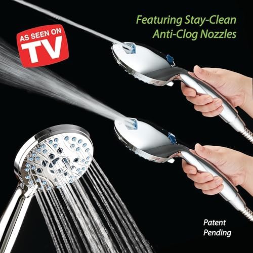 AquaCare 50-mode High Pressure Shower Head Combo with Arm & Dual Power Wash - Image 3