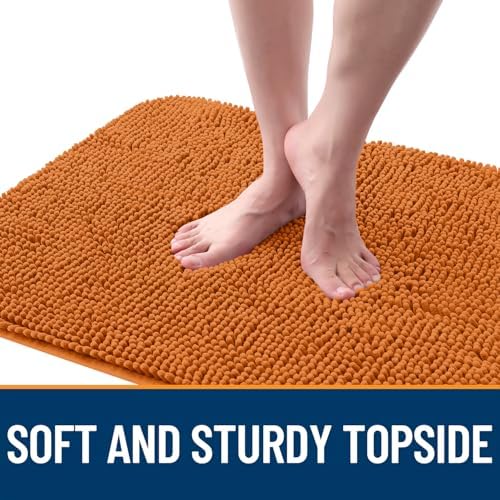 OLANLY Dog Door Mat for Muddy Paws 30x17, Super Absorbent Chenille Mud Mat - Image 4