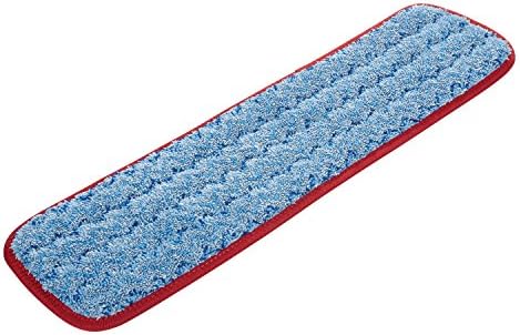 Rubbermaid Commercial Products HYGEN Microfiber Wet Mop Pad Head Red 18in - Image 4