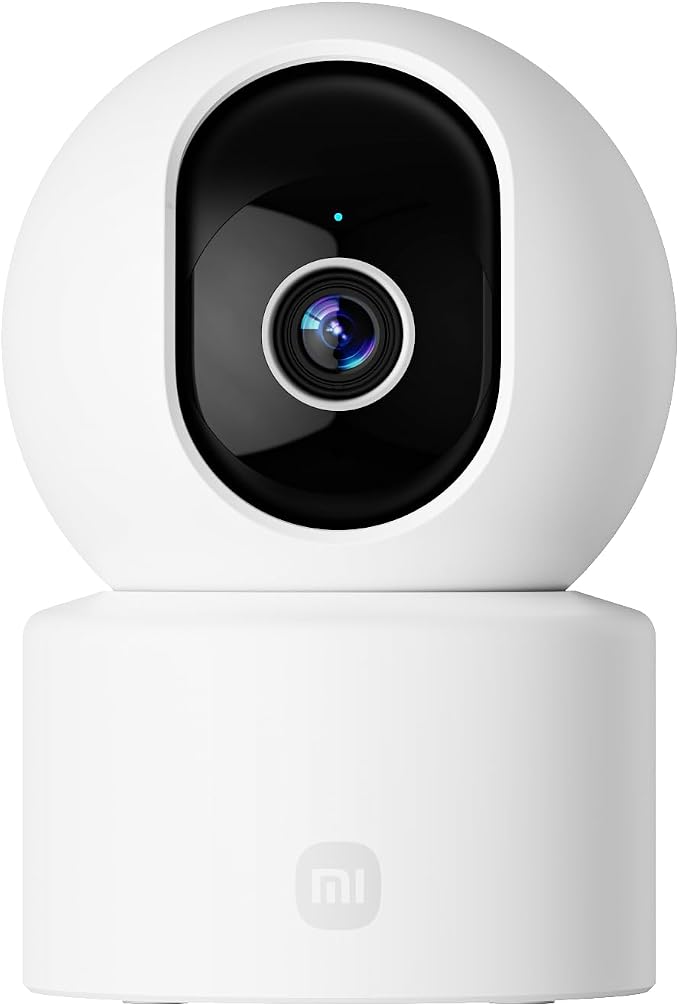 XIAOMI Smart Camera C302, 2K/3MP Indoor Security Camera, Physical Lens Shield, AI Human/Pet/Baby Cry Detection, 360° View, Full-Color Night Vision, Wi-Fi 6, Works w/Alexa & Google Assistant, 1pack by Xiaomi