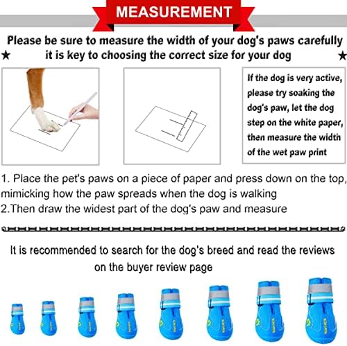 QUMY Dog Shoes for Hot Pavement, Dog Snow Boots & Paw Protectors for Winter - Image 2