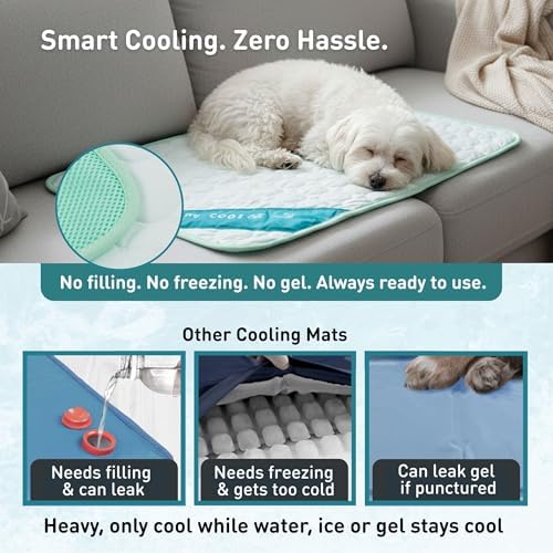 INSPECTOR TAIL Dog Cooling Mat, Indoor & Outdoor, Large Self Cooling Pad - Image 6