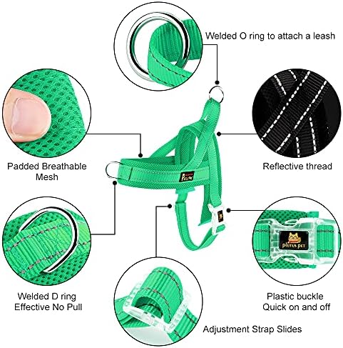 Plutus Pet No Pull Dog Harness with Front Clip, Breathable Mesh Padded - Image 2