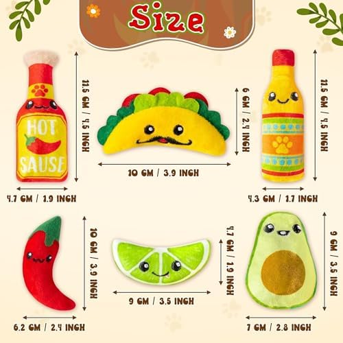 L1rabe Mexican Catnip Toys for Cats, Kitten Birthday Gift for Kitty Lovers - Image 2