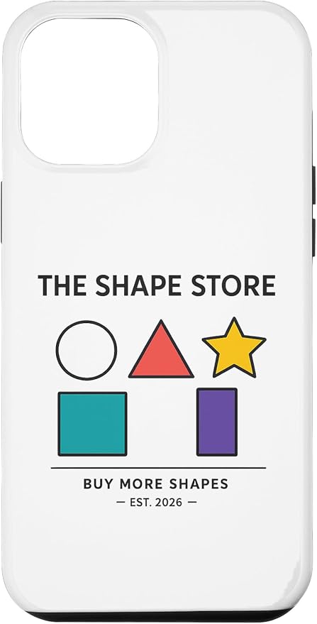 The Shape Store Funny Viral Meme from 2026 AI Humor Case for iPhone 12 Pro Max by Unknown