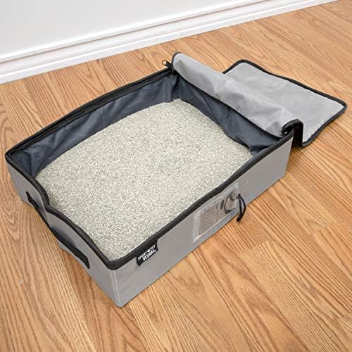 SPORT PET Large Pop Open Kennel, Portable Cat Cage Kennel, Waterproof Pet bed, Travel Litter Collection - Image 3