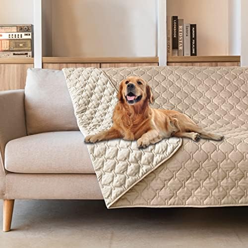 gogobunny Waterproof Pet Blanket for Bed, Washable Couch Cover for Dog Cat by gogobunny
