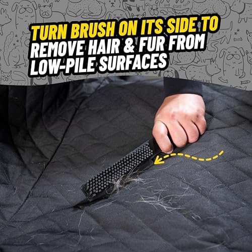 Chemical Guys Professional Rubber Pet Hair Removal Brush – Multi Surface Detailing&Pet Hair Removal Tool for Cars,Trucks,SUVs,RVs&Home – Removes Lint and Debris from Upholstery and Carpet,(Pack of 12) - Image 4