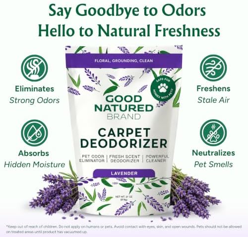 Good Natured Brand Carpet Deodorizer & Pet Odor Eliminator Powder, 31oz - Image 2
