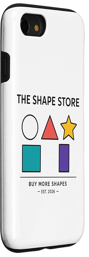 The Shape Store Funny Viral Meme from 2026 AI Humor Case for iPhone SE (2020) / 7/8 - Image 3