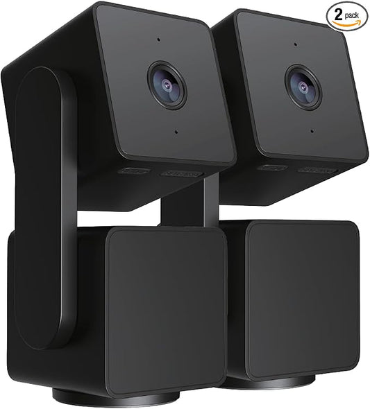 WYZE Cam Pan v3 Indoor/Outdoor IP65 1080P 360° Pan/Tilt/Zoom WiFi Smart Home Security Camera, Motion Tracking for Baby/Pet, Color Night Vision, Works with Alexa&Google Assistant, Free Expert Setup by WYZE