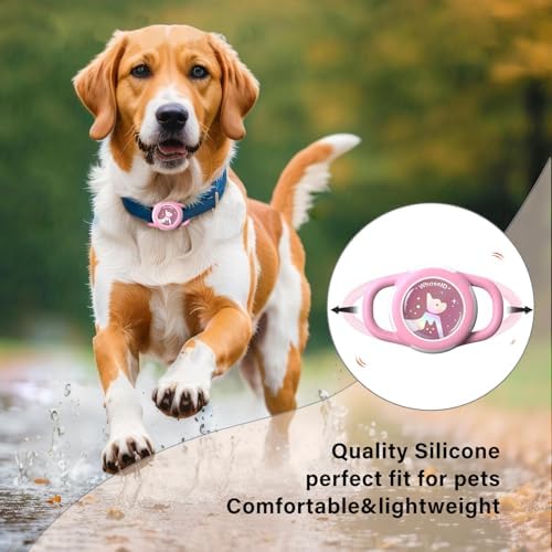 Waterproof AirTag Holder for Dog Collar, Soft Slide-On Dog AirTag Holder - Image 3