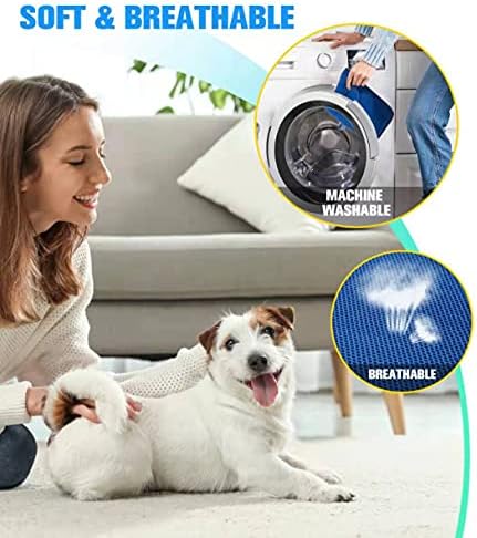 Kkiimatt 10 in 1 Dog Pet Grooming Hammock Harness with Nail Clippers/Trimmer, Dog Hammock for Nail Trim, Grooming Sling Hanger for Nail Trimming/Clipping (S/Under 30lb, Blue) - Image 4