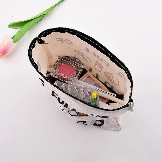 Travel Medicine Bag for Family Pharmacist Nurse Practitioner Gifts for Women Funny Meds Pouch Dental Medical Physician Assistant Makeup Bag Canvas Medication Carrying Pouch Emergency Pouch for School - Image 6