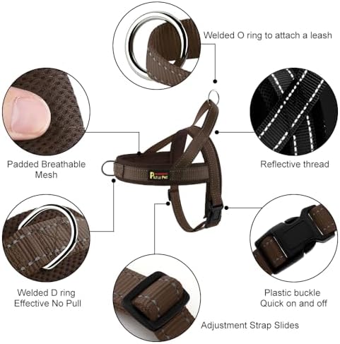 Plutus Pet No Pull Dog Harness with Front Clip, Breathable Mesh Padded - Image 2