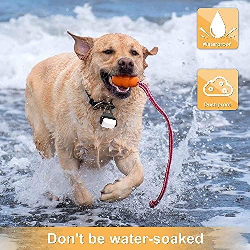 Dog Lights for Night Walking, Clip on Dog Collar Light - 3 Modes, USB-C Rechargeable, IP65 Waterproof, LED Safety Light for Running, Camping, Climbing, Bike - Image 4