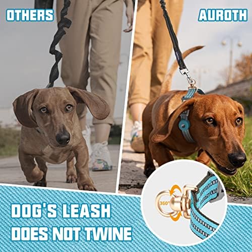 Auroth Airtag Dog Collar, Adjustable Air Tag Case Holder Dog Collar for Medium Large Dogs, Airtag Dog Collar Holder with Heavy Duty D Ring Tangle Free - Image 3