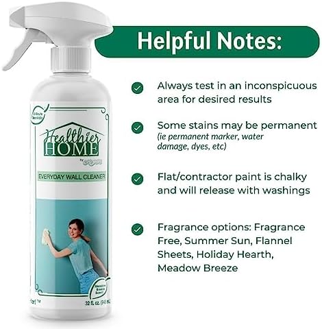 CHOMP! Painted Wall Cleaner Spray, Multipurpose for Walls, Ceilings, and Baseboards, Removes Dirt, Dust, Odor, Stains, Healthier Home 5-Minute CleanWalls 4-in-1, 32 Ounces (Lavender Fields) - Image 7