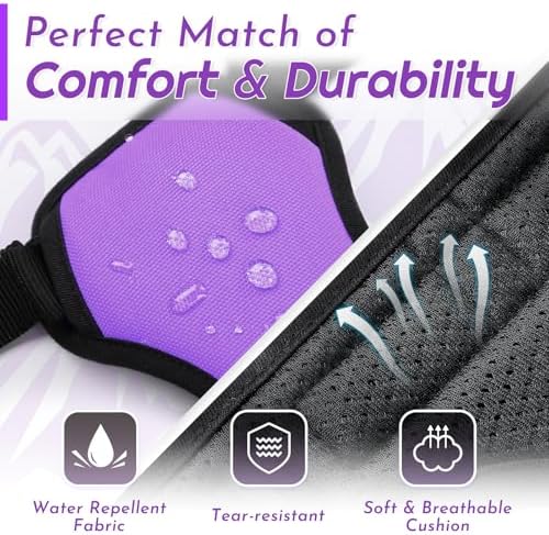 Eagloo Dog Harness for Large Dogs, No Pull Pet Vest with 2 Leash Clips - Image 6