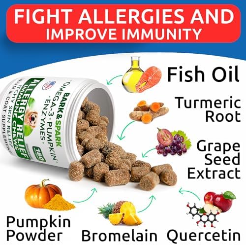Dog Allergy Relief Chews - Skin Health & Anti-Itch Supplement with Omega-3 - Image 4