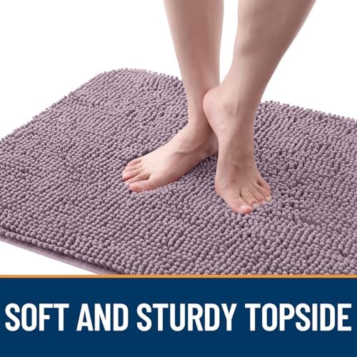 OLANLY Dog Door Mat for Muddy Paws 40x32, Super Absorbent Chenille Mud Mat - Image 4