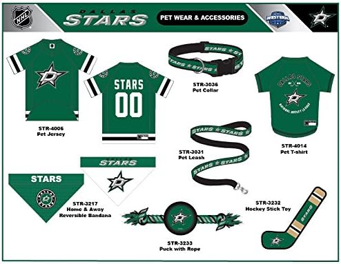 Pets First NHL Dallas Stars Jersey for Dogs & Cats, Small. - Let Your Pet Be A Real NHL Fan! - Image 6