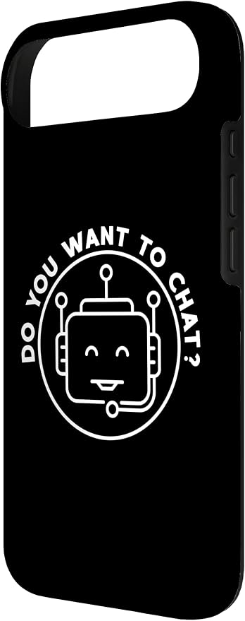 Chatbot - Do You Want to Chat? AI and ML Geek Case for iPhone Air - Image 3