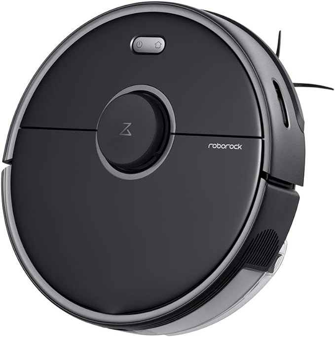 roborock S5 MAX Robot Vacuum and Mop Cleaner, Self-Charging Robotic Vacuum, Lidar Navigation, Selective Room Cleaning, No-mop Zones, 2000Pa Powerful Suction, 180mins Runtime, Works with Alexa by Unknown